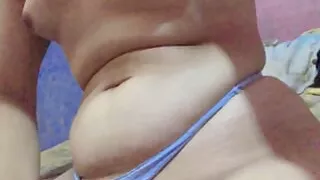 Trans milady getting a dildo for the camera