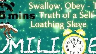 Shamestream: Lick, Swallow, Obey - the Truth of a Self-loathing Slave