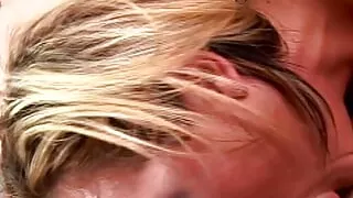 Raw anal dicking for an insatiable blonde whore with big tits