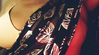 Sexy Girl Big Boobs Show Then Nipple Clamp Show