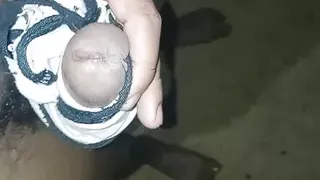 Masturbating using neighbors bhabhi white and black panty