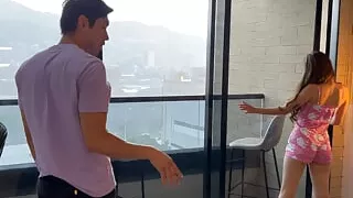 A new partner arrives at my apartment and we end up fucking hard - Part 1