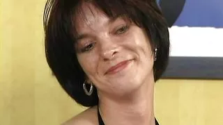 Perfect German babe swallows cum after hardcore fuck