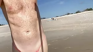 Panties at the beach