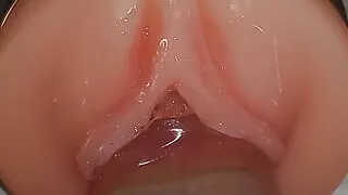 Condom Fucking My Pocket Pussy