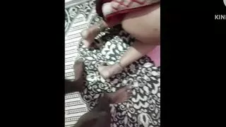 Indian Telugu Andhra aunty dogi style faking her house owner for room rent