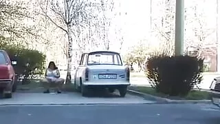 Naughty girls pissing outdoors - DVD