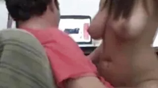 Girlfriend interrupts Boyfriend For Sex