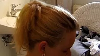 I want you to come on my tits and I lick your cock