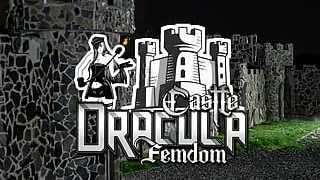 Ballbusting trio at the stock Canadian Event ball stretching - ball squeezing CBT Canadian Mistresses