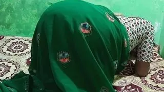 Green silk saree wali bhabhi ki chudai Kiya