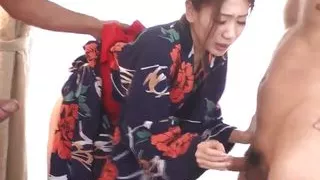 Experience the best and most kinky Japanese blowage with 2 hard penises featuring the spectacular Kaori Maeda - JAV!