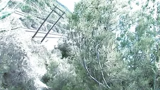 Deep Anal Sex at the Beach with the Sublime Young Punkette Punk