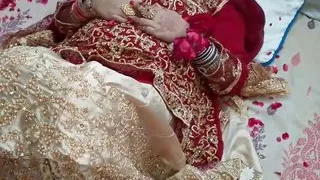 First night is always special - new Indian couple with dirty talk .