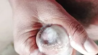 A young boy masturbated in the bathroom and so much semen came out that you will keep watching. Sexy video porn film