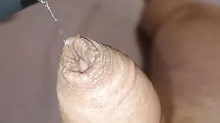 The cock itself cums , the sperm flies out , the cock twitches, the buzz is strong!