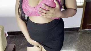 Indian woman enjoying herself masturbation
