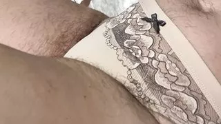 Zara shows us some of her underwear as well as her body