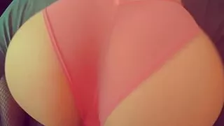Sissy Big Ass & Pink Anal Plug