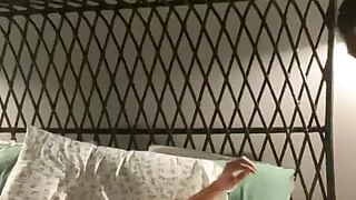 Horny nympho brings a stranger back from the bar for a suck and fuck