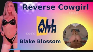 All Reverse Cowgirl With Blake Blossom - AllWith