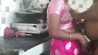 Tamil kitchen sitting fuck