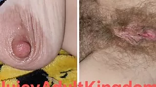 He plays with my nipple which encourages me to watch porn and masturbate