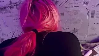 Morning sex with a figure skater bitch.