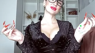 My Red Stiletto Nails Wipe Your Mind Clean