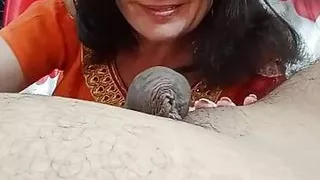 Slut Wife teases a massive dick.