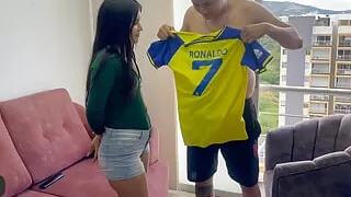 My little stepsister learns to head rich with my hard cock and makes it come to her mouth.