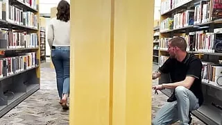 Library Hookup - A Foot Fetish Story