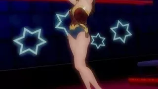 Wonder Woman Sexy Striptease Dance