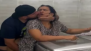 Colombian with big ass gets fucked by her boss when they are home alone and has a huge ass