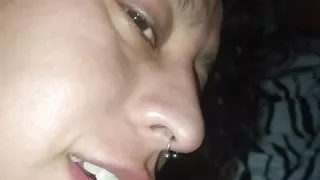 Little Bitch Begs for Milk in Her Asshole