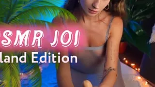 ASMR JOI. Island Petite Brunette Makes You CUM HARD Handjob. Amy Haze