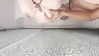 Shower time with hubby