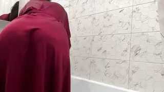 Excitement in the Bathroom