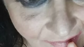 Teasing Your Fingers Horny Bitch Fucks Hot Pussy