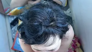 Naughty Mommy Sucking Husbands Best Friend off