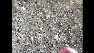 I cum outside