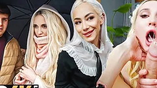 VIP4K. Fucking hot blondies Daruma Rai and Veronica Leal after playing superspies