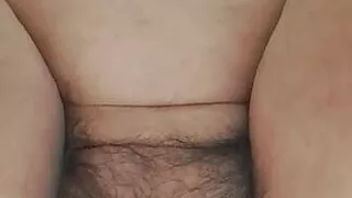 stepmother on all fours washing