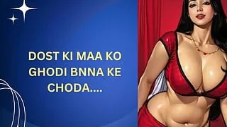 Dost Ki Maa Ko Ghodi Banna Ke Choda Audio Story