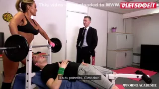 Aubrey Black In Curvy Australian Milf Steamy Threesome With Student 18+