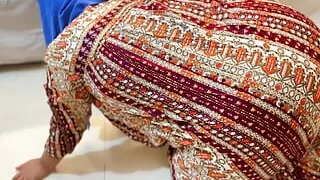 Big Ass Hot Maid Stuck Under Bed!