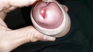 very nice hard dick close up milking