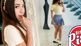 Girlfriend Pays Her Boyfriends Debt By Sucking A Rich Man's Cock