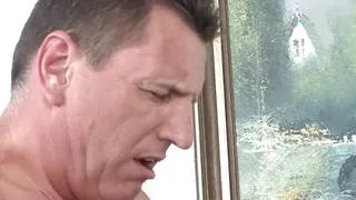 My grandma is having an affair and she almost lets her brain fuck out!