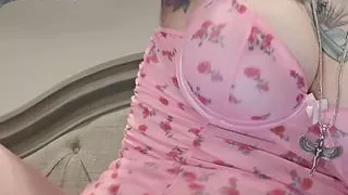 Sexy Striptease, Twerking, Masturbation, and Fucking Myself with a Thrusting Dildo